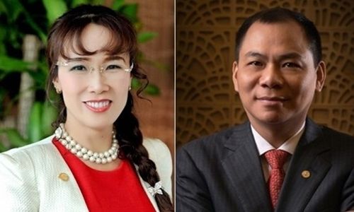 Bà Nguyễn Thị Phương Thảo và ông Phạm Nhật Vượng tiếp tục có tên trong danh sách của Forbes.